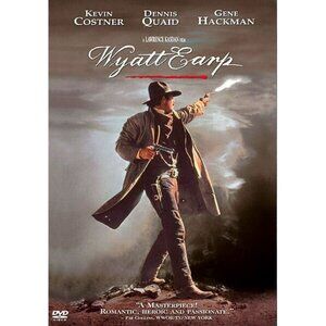 Wyatt Earp DVD Kevin Costner BRAND NEW FACTORY SEALED